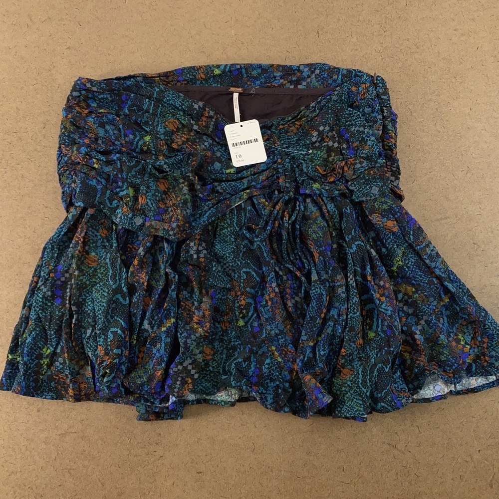 Free People Women's Size 10 Who Is She Combo Saturday Sun Mini Skirt NWT